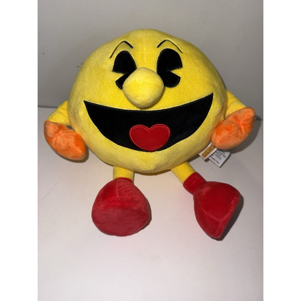 10" PAC-MAN PLUSH Officially Licensed Bandai Namco